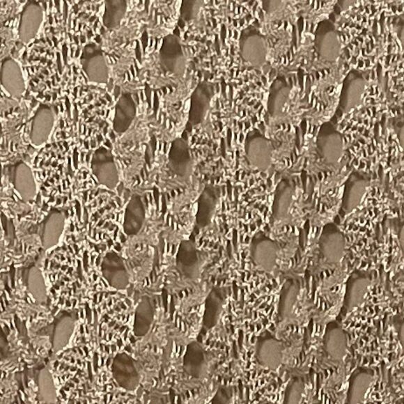 Brittany Black Lace Layered Boho Short Sleeve Hi lo Womens Top Size M - Picture 7 of 7